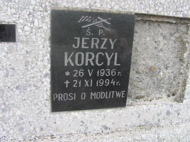 Jerzy KORCYL 1936 Bochnia - Grobonet - Wyszukiwarka osób pochowanych