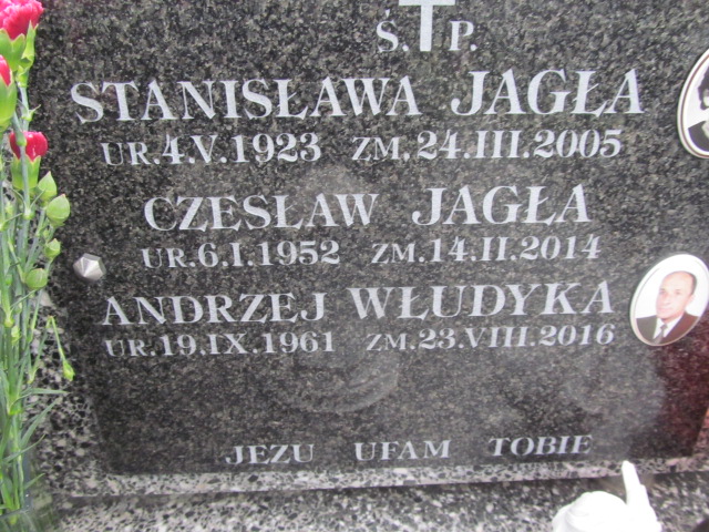 Stanisława Jagła 1923 Bochnia - Grobonet - Wyszukiwarka osób pochowanych